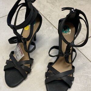 Joe's Jeans Womens Shoes 8 Gray Strappy Open Toe High Heel‎ Sandal Pump NWT Sexy